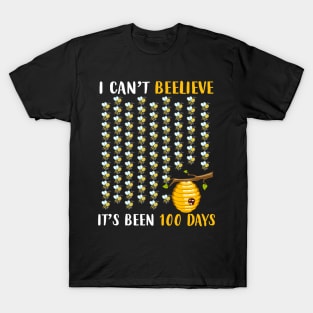 I Can_t Believe It_s Been 100 Days Teacher Boy Girl Gift Shirt T-Shirt